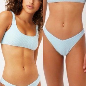 FRANKIES BIKINIS - BLUE BIKINI SET